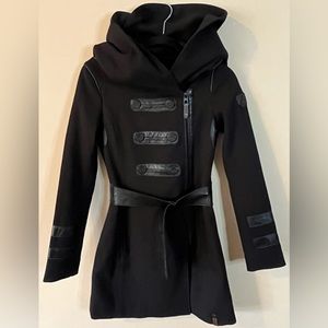 Rudsak Black Lined Jacket Size XS